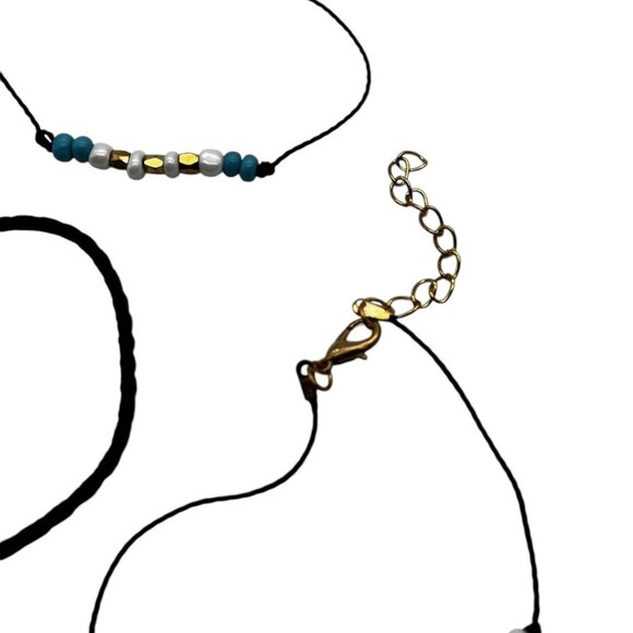 Geharty Strand Bracelet Stackable Set Of 5 For Women & Girls With Adjustable Cha - Picture 6 of 6